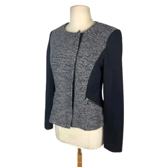 Rebecca Taylor Tweed Moto Jacket - Picture 4 of 7